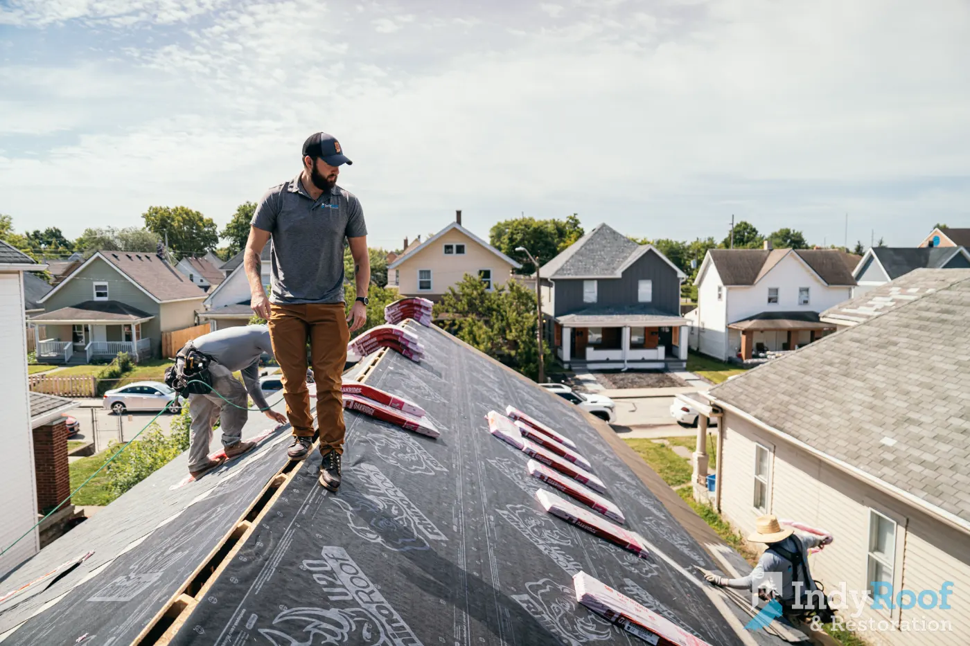 Roofing by Pebble Brook Roofing near Noblesville, IN